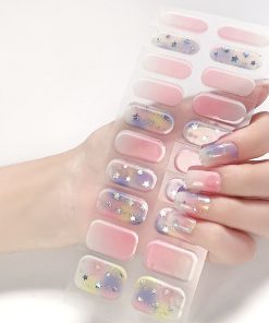 PINKY MILKWAY - UV GEL NAIL STICKERS GNG34