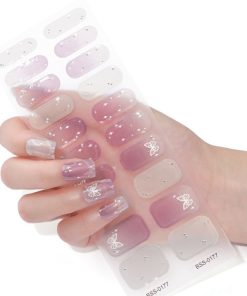 PRINCESS BUTTERFLY - UV GEL NAIL STICKERS GNG177